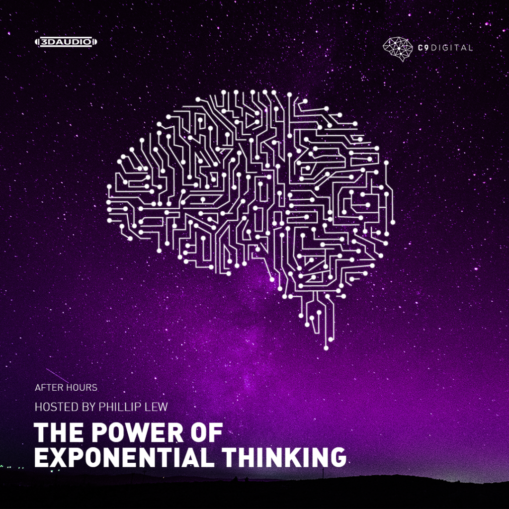the power of exponential thinking podcast banner