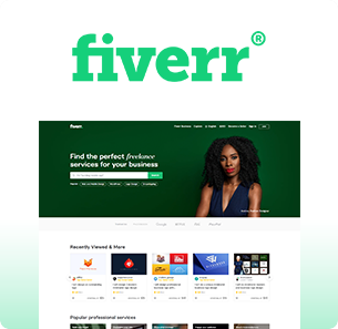 Fiverr website screenshot